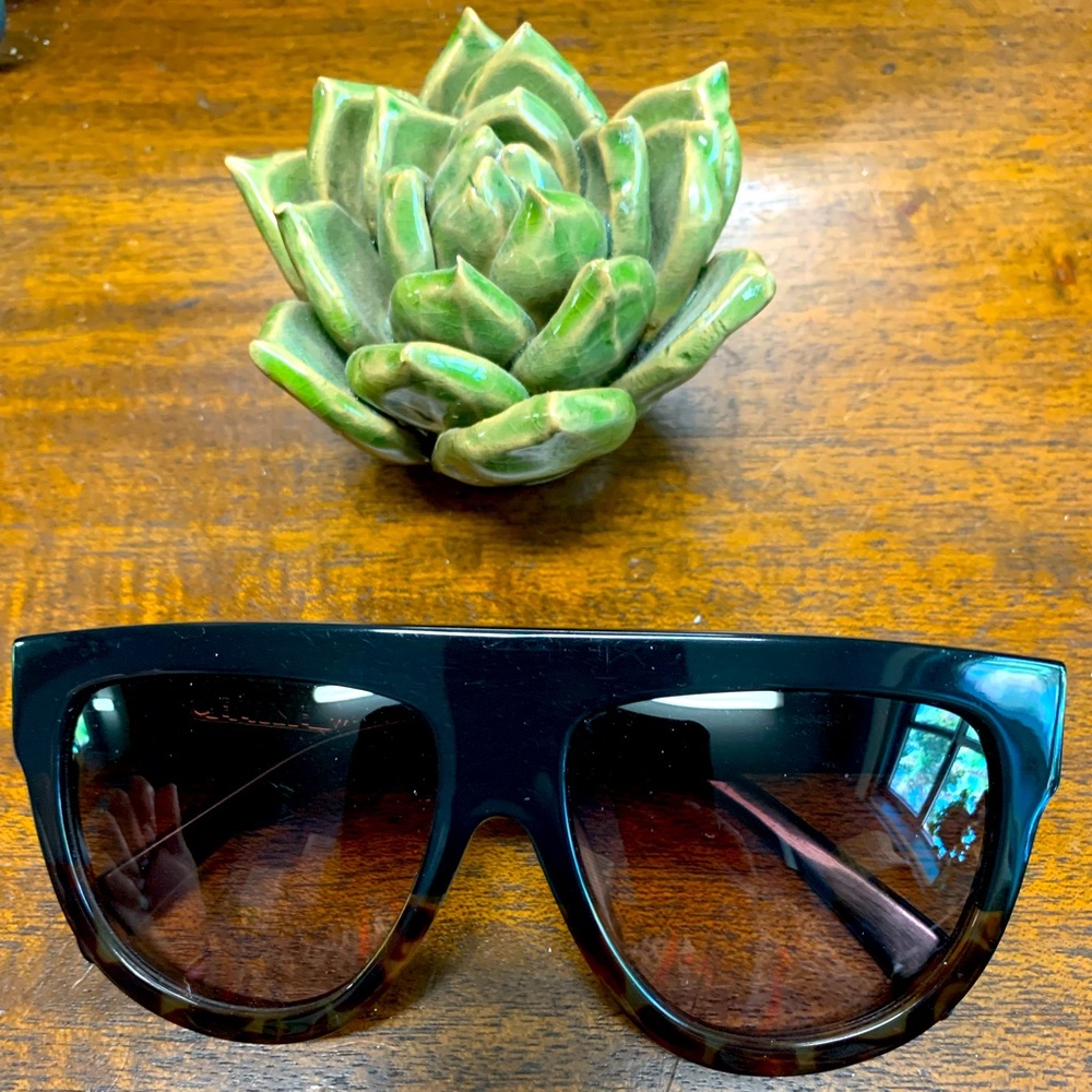 Celine Black Havana Sunglasses 41026/S